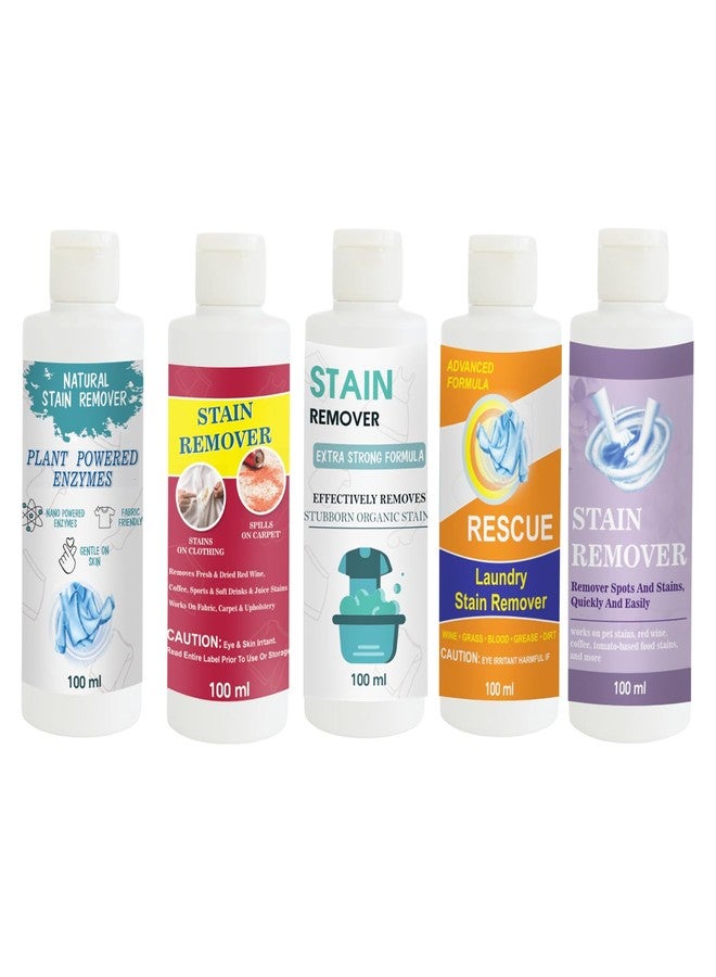 مجموعة مزيلات البقع من توفوس: مزيل بقع القمصان، الأحمر، الدمى، البرتقالي، والبنفسجي | محلول تنظيف متعدد الأسطح للملابس والأقمشة والمفروشات (100 غرام لكل عبوة) - Image 1